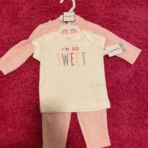 Cute 3m Baby Girl Set